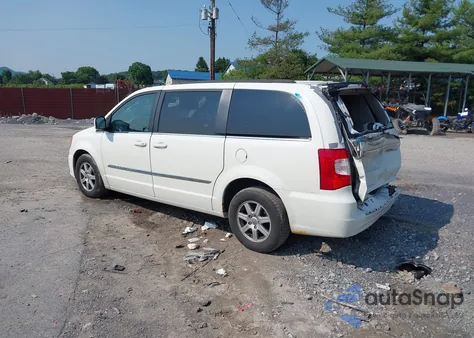 2012 Chrysler Town & Country Touring из США, поврежденный, VIN 2C4RC1BG5CR320553